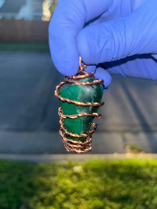 Malachite Amulet